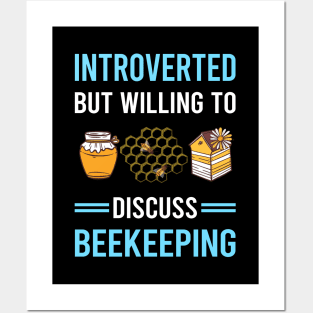 Introverted Beekeeping Beekeeper Apiculture Posters and Art